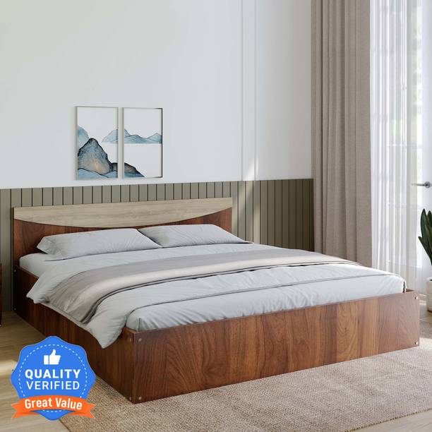 Flipkart Perfect Homes Carol Engineered Wood King Bed