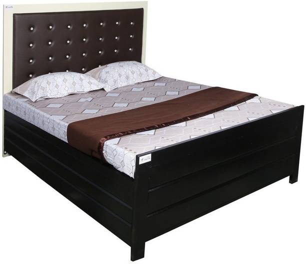 INDIAN FURNITURE MART KB11 Metal King Hydraulic Bed, 191 cm x 182.88 cm (6.27 ft x 6.0 ft)