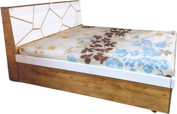 Greatwood Engineered Wood Double Box Bed