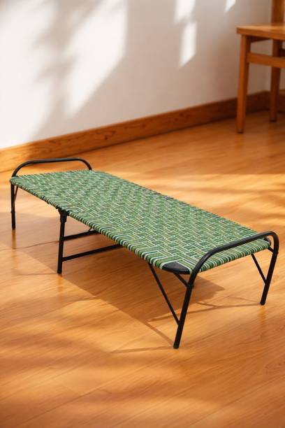 StarCollection Premium Metal Single Bed Special Size Metal Single Bed 2.5 x 6 Feet Metal Single Bed, 50 cm x 60 cm (1.64 ft x 1.97 ft)