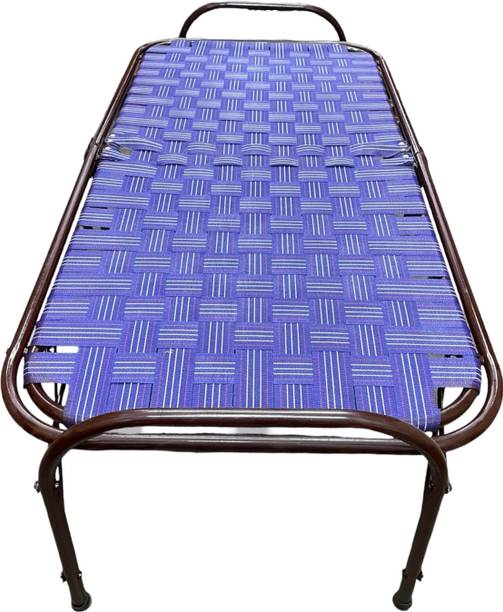 Linaa Double Pipe Folding Bed 2.5 & 5 FEET Special size Metal Single Bed