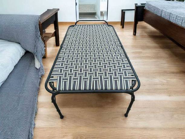 BCF Bamboo Craft Metal Double Bed, 35 cm x 91 cm (1.15 ft x 2.99 ft)