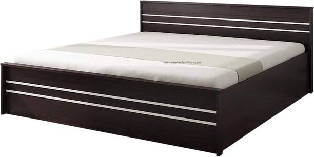 CASPIAN Engineered Wood Double Box Bed