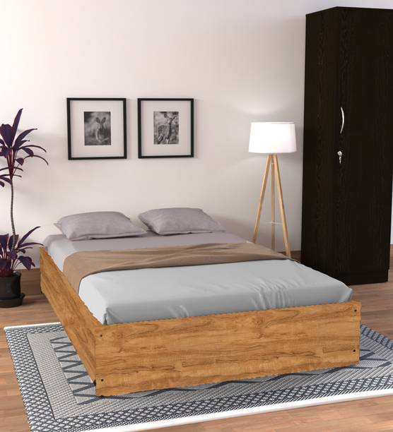 SPACEX Marvel Premium Engineered Wood Double Bed