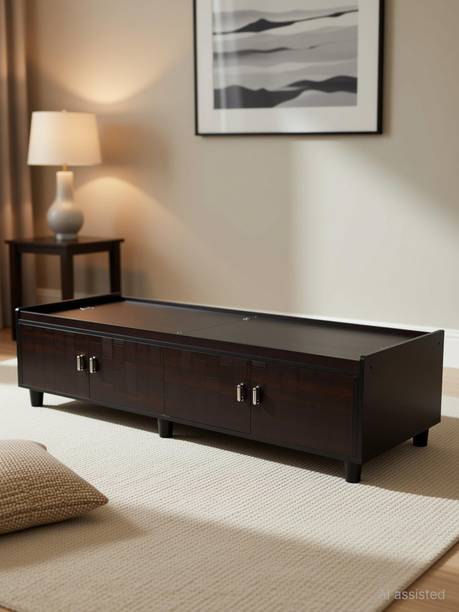 CASPIAN Deewan, Wooden Box Bed || Bed with Box Storage for Home Bedroom Engineered Wood Single Box Bed, 182.88 cm x 91.44 cm (6.0 ft x 3.0 ft)