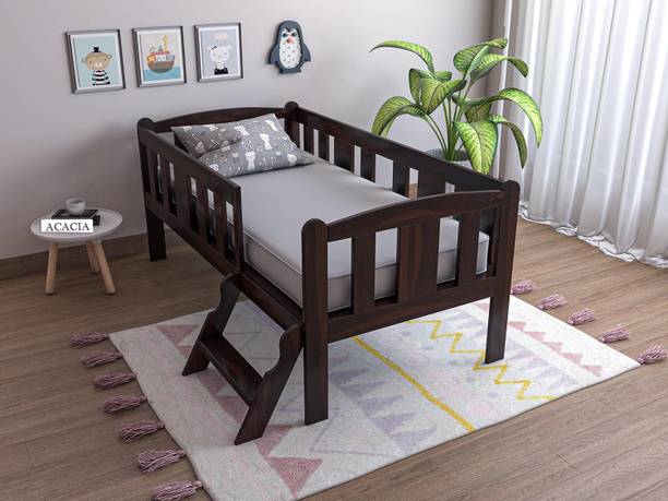 AvishWood Wooden Kids Furniture Single Bed Palang Solid Wood Single Bed