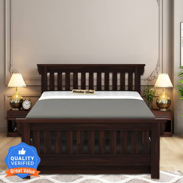 Gouravgenic Handicraft Rosewood (Sheesham) Solid Wood Single Bed