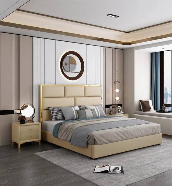 Crosby Edenburg Engineered Wood Queen Box Bed