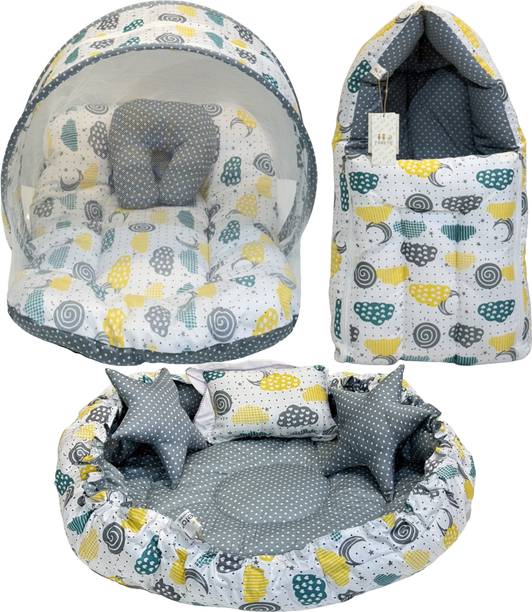 Fareto Cotton Baby Bed Sized Bedding Set