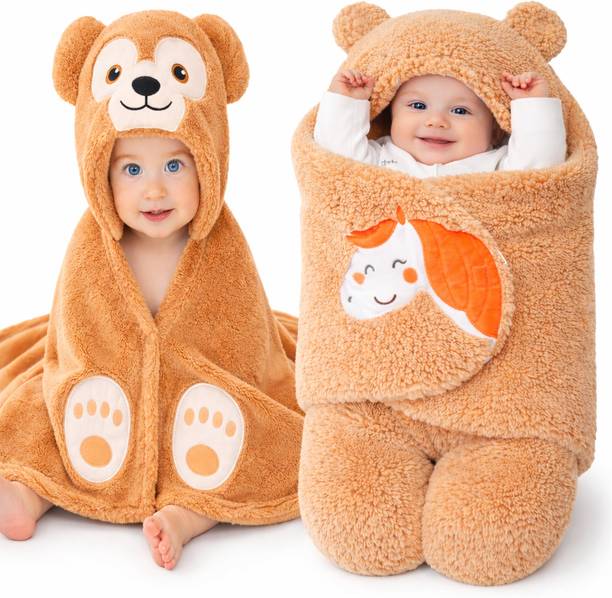 BRANDONN Fleece Baby Bed Sized Bedding Set