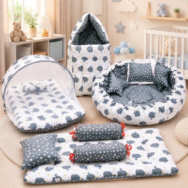 Fareto Cotton Baby Bed Sized Bedding Set