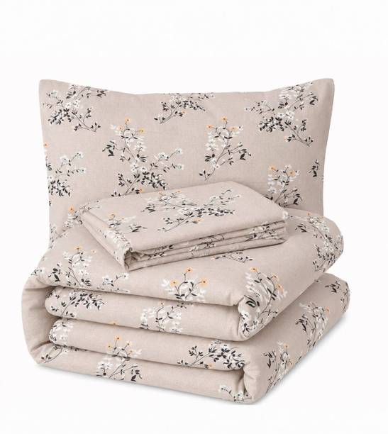 DORISTYLE Cotton Silk Blend Double King Sized Bedding Set