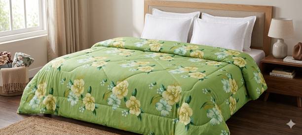 RJVT Microfiber Double King Sized Bedding Set