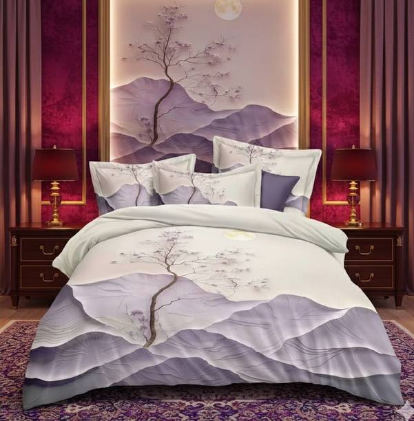 Sitting Style Polycotton Double King Sized Bedding Set