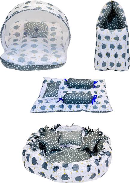 Fareto Cotton Baby Bed Sized Bedding Set