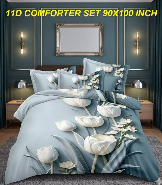 Linemates Polycotton Double King Sized Bedding Set