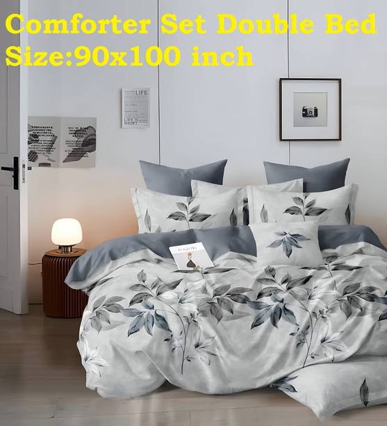 Laying Style Polycotton Double King Sized Bedding Set