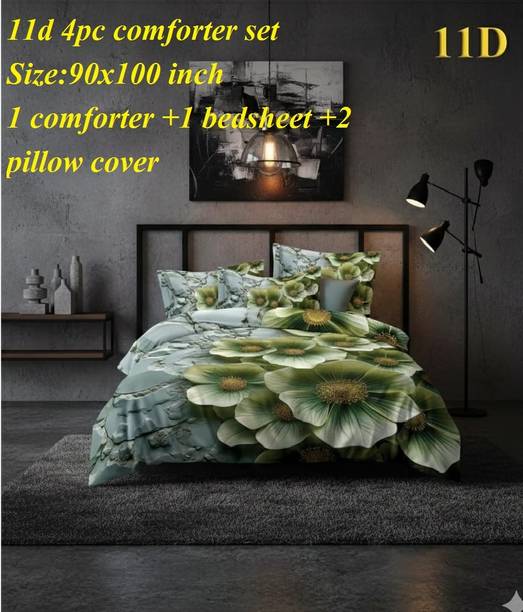 Laying Style Polycotton Double King Sized Bedding Set