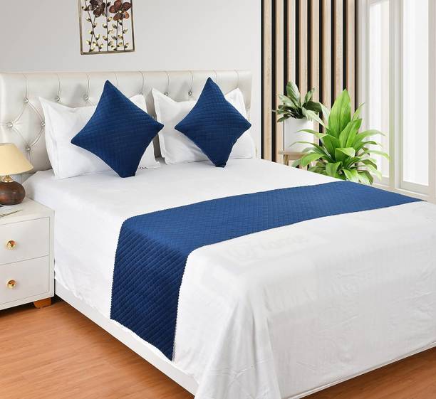 KIB KRISHNA INDUSTRIES BHARAT Velvet Double Sized Bedding Set