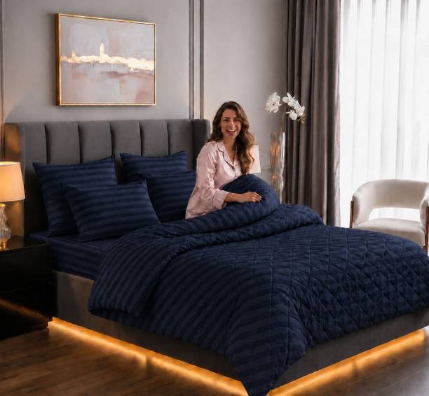 Comfowell Microfiber Double King Sized Bedding Set