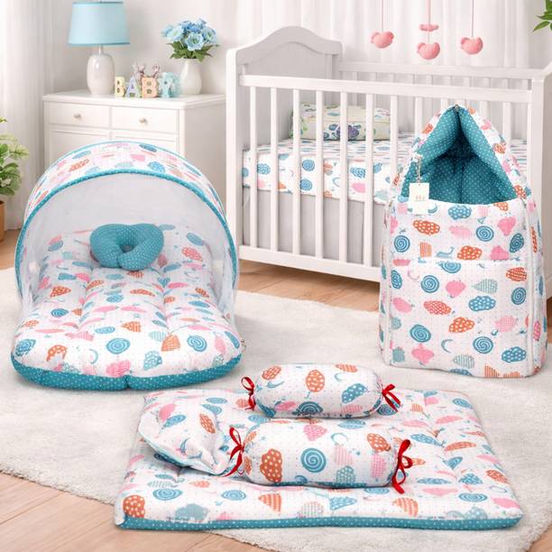 Fareto Cotton Baby Bed Sized Bedding Set