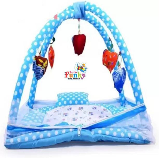 Little Funky Cotton Baby Bed Sized Bedding Set
