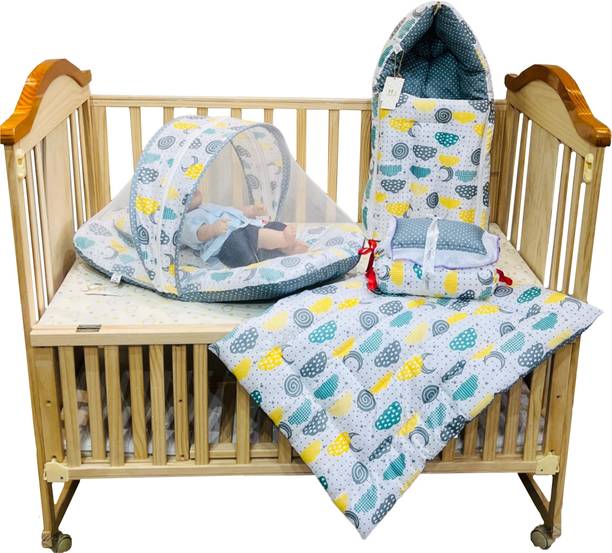 Miss & Chief Polycotton Baby Bed Sized Bedding Set