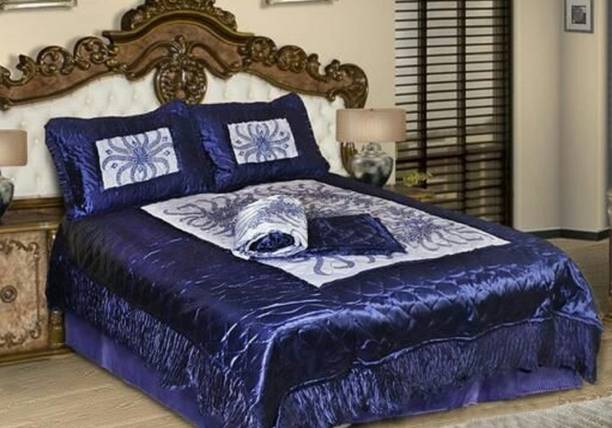Flyrra Satin Double King Sized Bedding Set