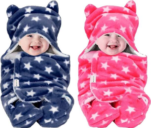 BRANDONN Fleece Baby Bed Sized Bedding Set
