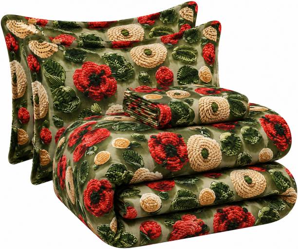 Flipkart SmartBuy Cotton Double King Sized Bedding Set