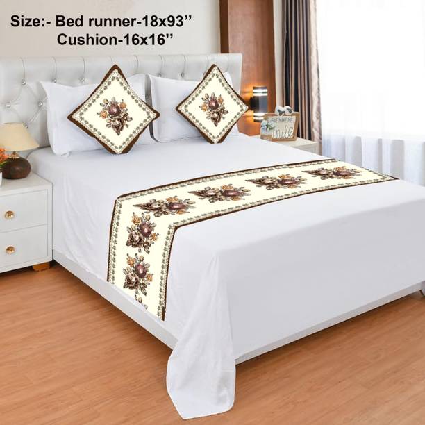 A CUBE LUXURY SOLUTIONS Velvet, Jacquard King Sized Bedding Set