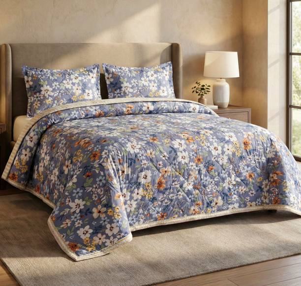 VAS COLLECTIONS Cotton Double King Sized Bedding Set