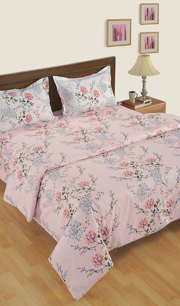 SWAYAM Cotton Double King Sized Bedding Set