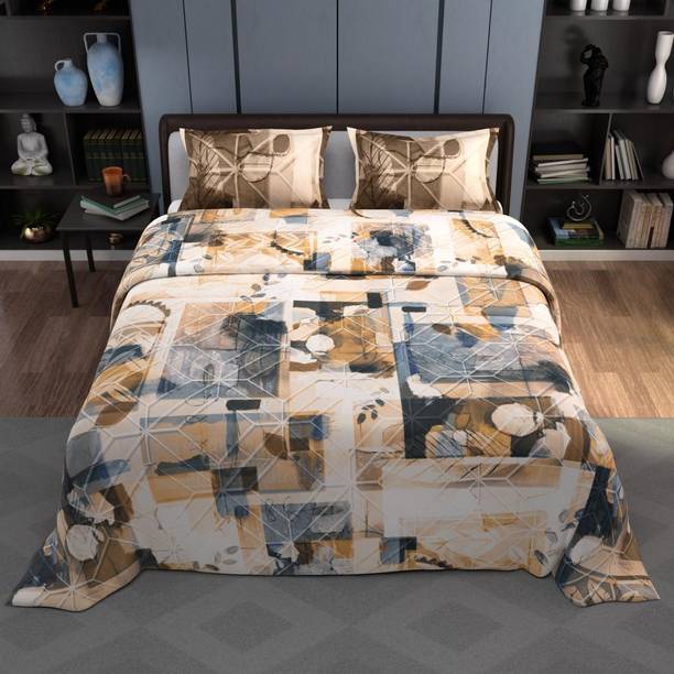 Synergized Cotton Cotton Double King Sized Bedding Set