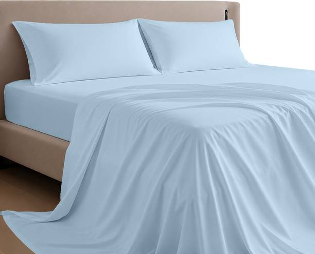 RAJVEER TEXTILE Microfiber King Sized Bedding Set