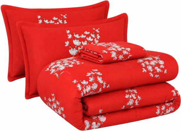 AMEYAA Microfiber Double King Sized Bedding Set