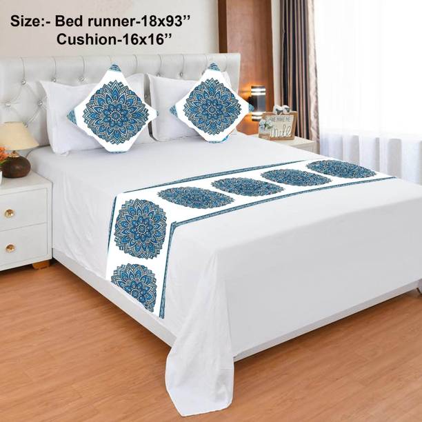 A CUBE LUXURY SOLUTIONS Velvet, Jacquard King Sized Bedding Set
