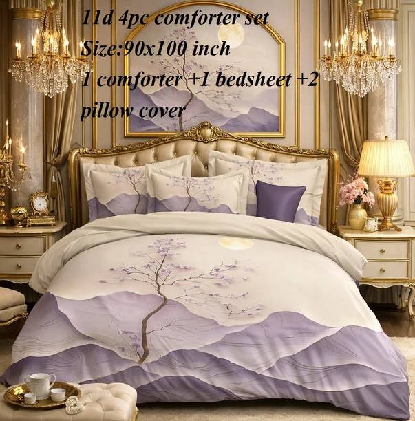 Laying Style Polycotton Double King Sized Bedding Set