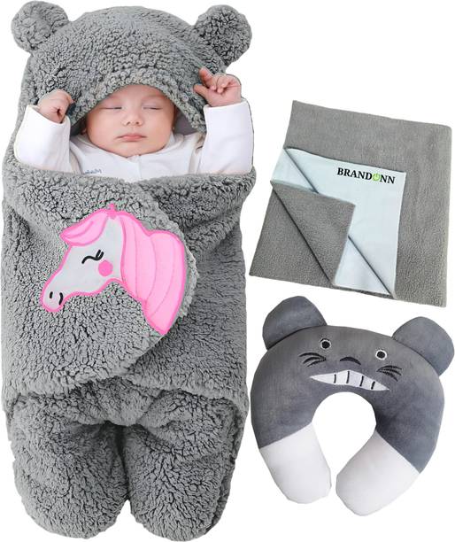 BRANDONN Cotton Baby Bed Sized Bedding Set