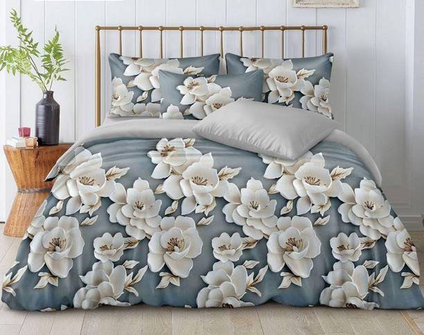 goangel Cotton Double King Sized Bedding Set