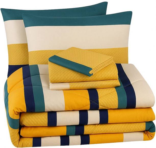 VAS COLLECTIONS Cotton Double King Sized Bedding Set