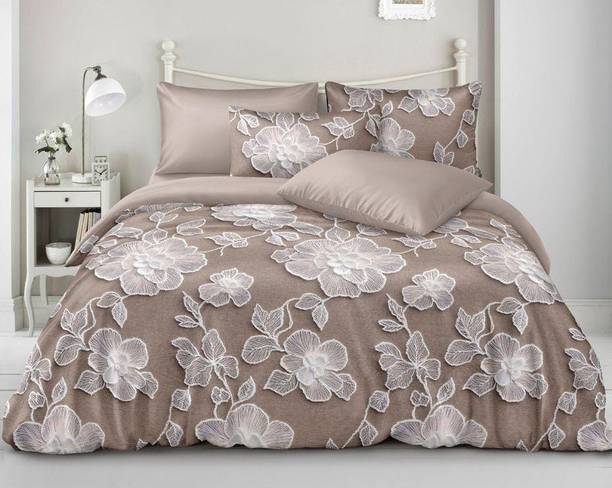 goangel Cotton Double King Sized Bedding Set