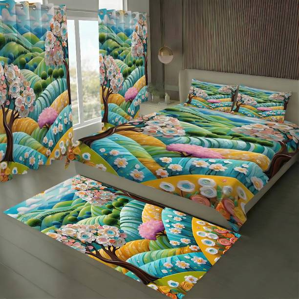 GBL COLLECTION Microfiber Double King Sized Bedding Set