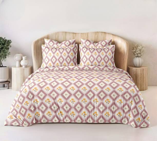Towelwala Cotton King Sized Bedding Set