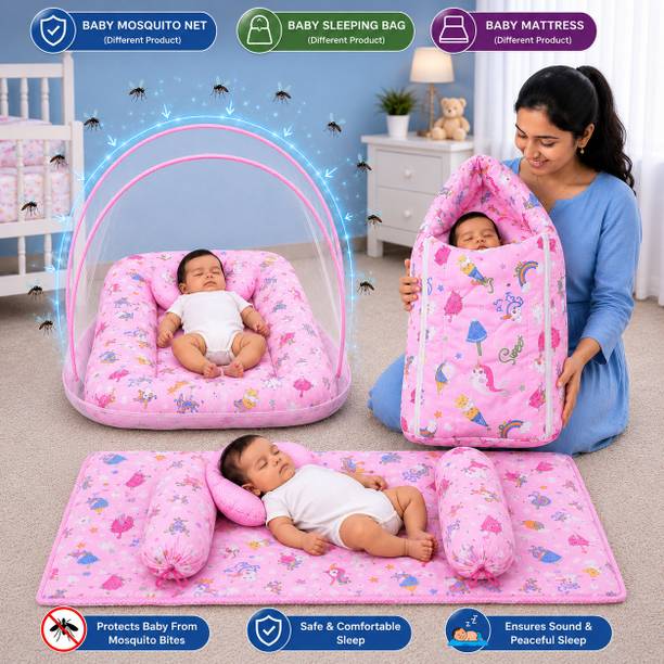 First Vision Polycotton Baby Bed Sized Bedding Set