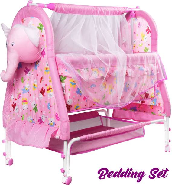 Pandaoriginals Cotton Baby Bed Sized Bedding Set