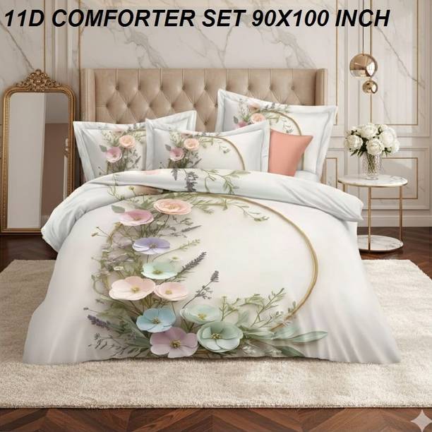 Linemates Polycotton Double King Sized Bedding Set