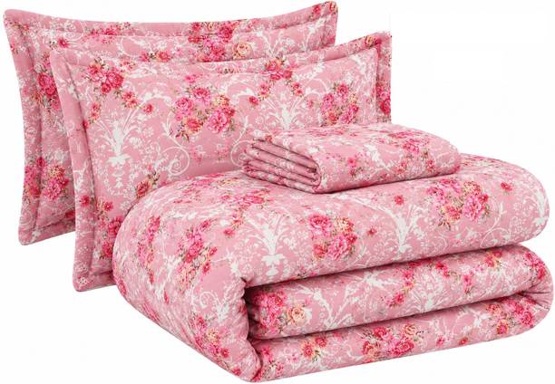 CARLTON LONDON Cotton Double King Sized Bedding Set