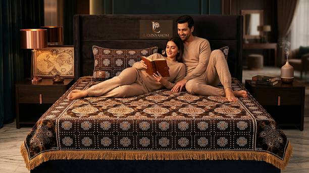 LAMNYAHOM Velvet Double Sized Bedding Set