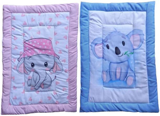 Glamica Mattress For New Born Baby Bed Mat (Pack of 2)(0-1 Years)(30 X 20 Inch)